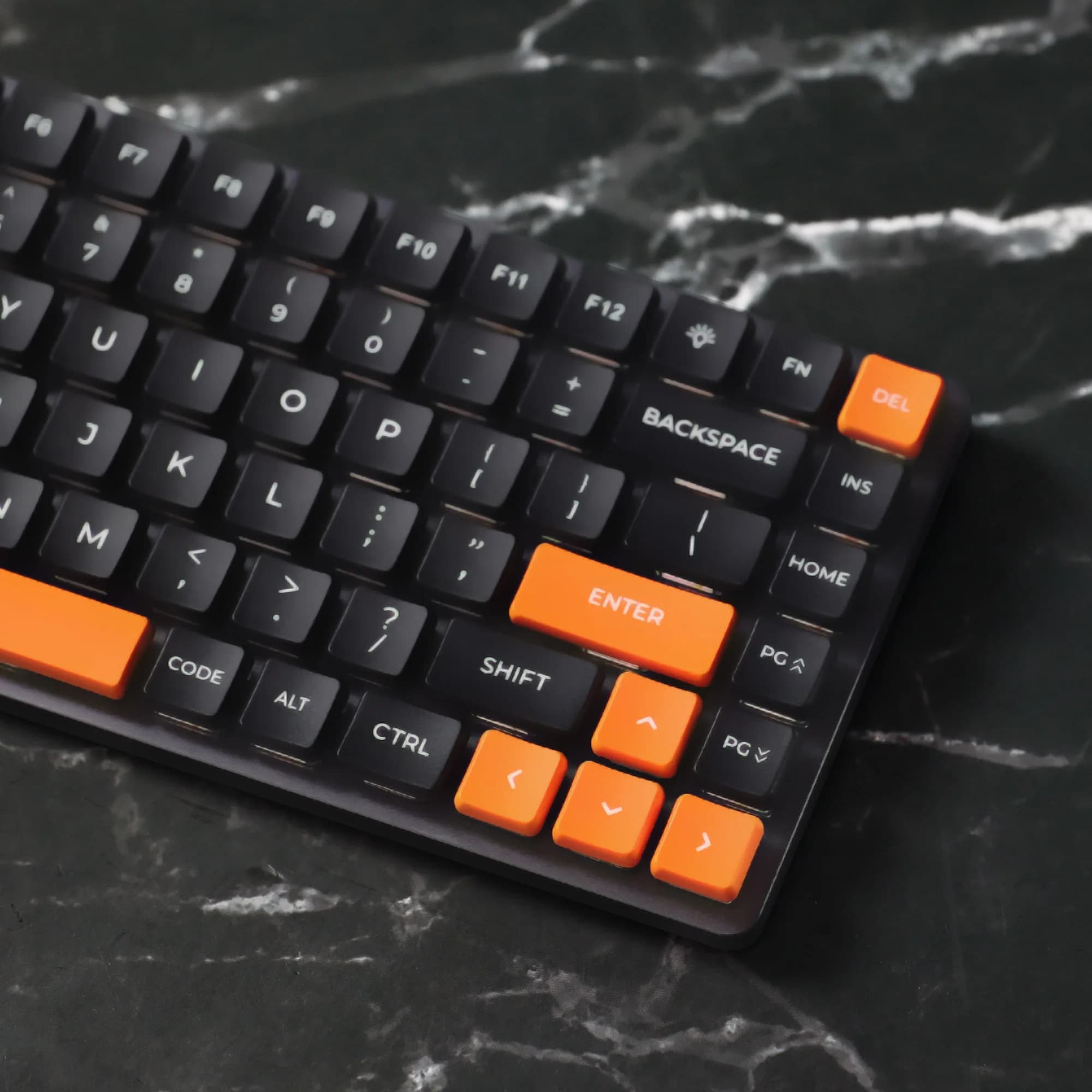 CHOSFOX PBT Copritasti Tastiera meccanica Copritasti albero nano ultra sottile Copritasti CFX a basso profilo per interruttori Kailh a basso profilo