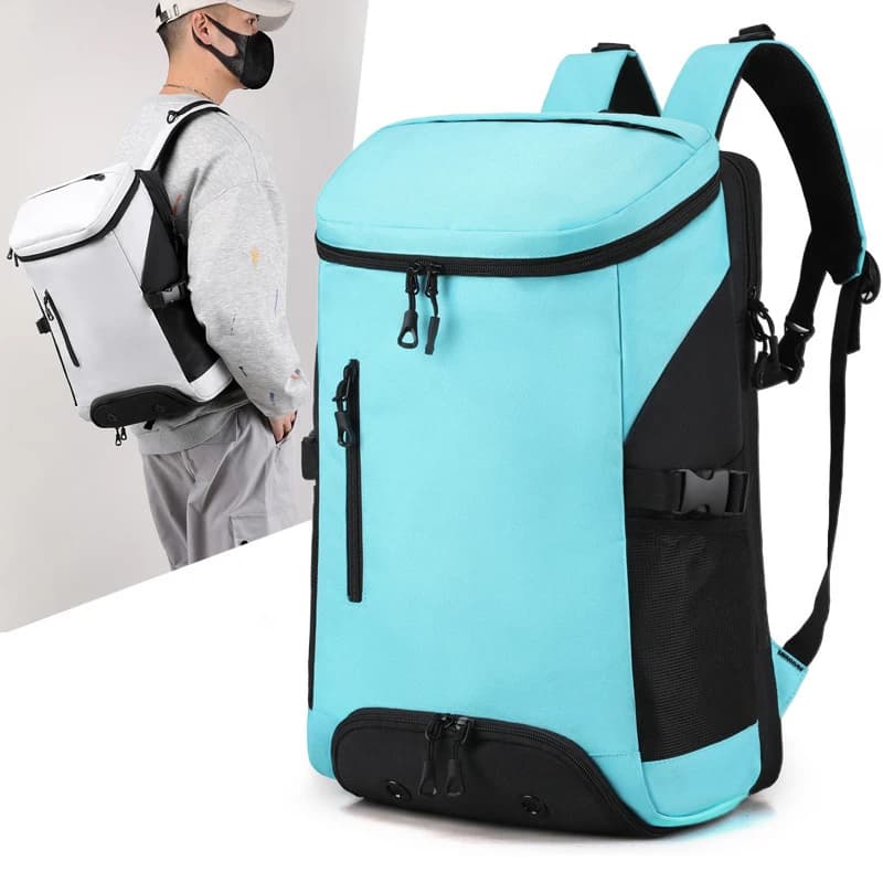 Waterproof Men Women Badminton Racquet Backpack Large Capacity Shoe Compartment Sports Storage Bag 2026 Students School Backpack