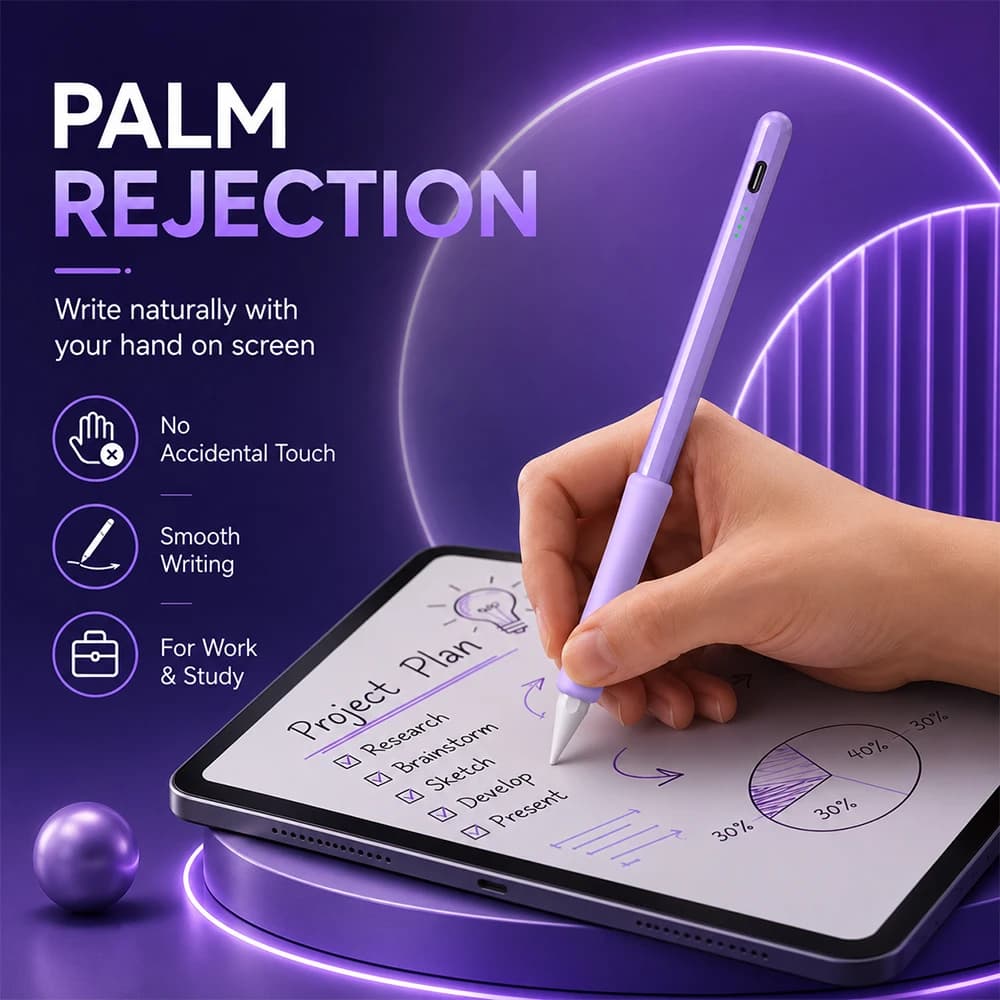 Stylus Pen for iPad Magnetic Palm Rejection Tilt Sensitive Fast Charging Drawing Pencil iOS Tablet Touch Screen Pen