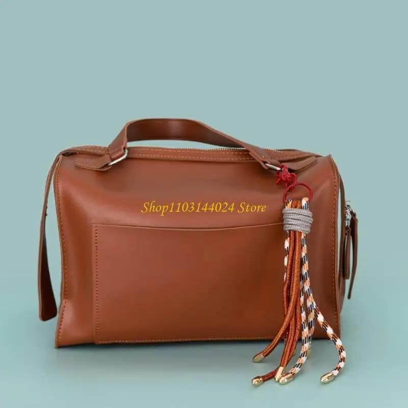 N5ke Talocchia intrecciato Tornario a corda a corda a sospensione Chiave Fringe Key Accessori Chiave a mano per appassionati