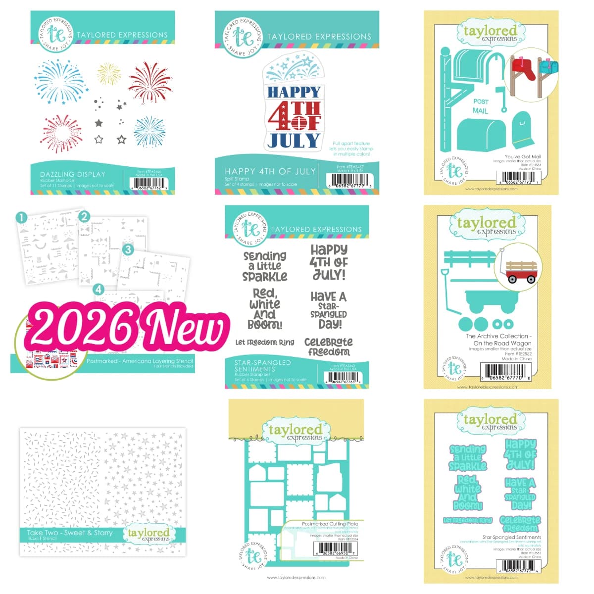 New Metal Cutting Dies Scrapbook Embossed Star-Spangled Sentiments Stamp Set Paper Card Album DIY Craft Stencils Decoration