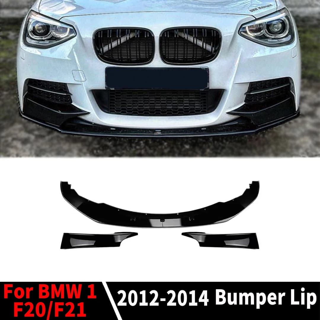 Spoiler anteriore Splitter Paraurti Labbro Per BMW Serie 1 F20 F21 2012-2014 M-Sport Versione Tuning Mento Air Dam Accessori Stile MP