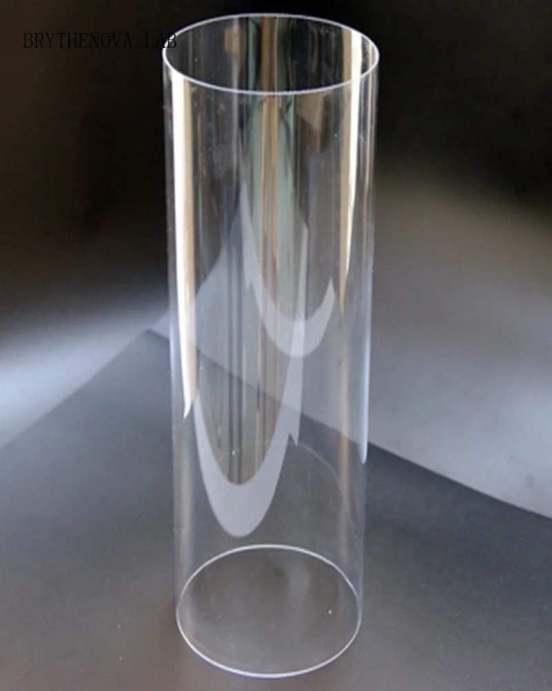 10 pcs /lot Wedding props backgammon candle Decoration Holder High Transparent Hollow Tube Acrylic Round