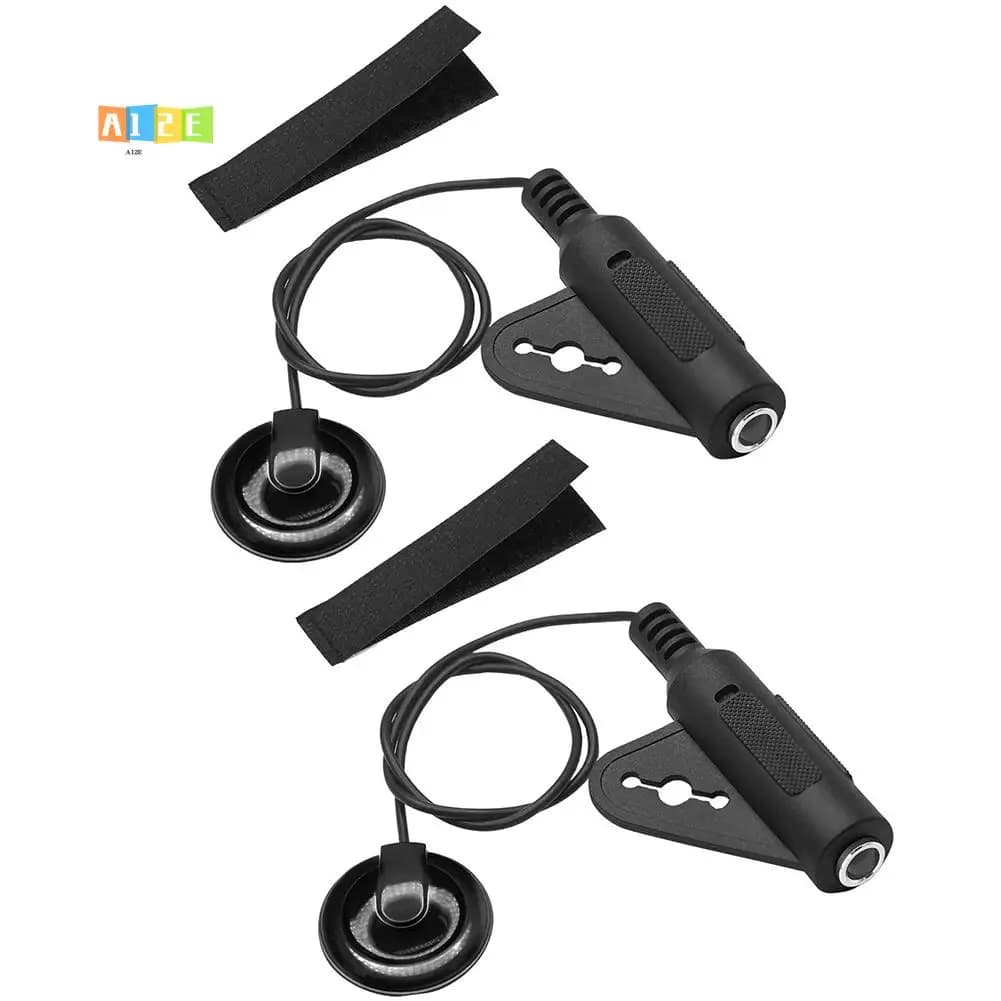 A12E-2PCS Pickup per microfono a contatto EQ SMD Pickup per strumenti Chitarra Violino Banjo Ukulele Accessori