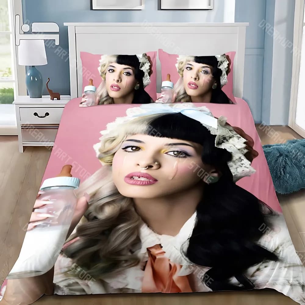 3D Printed Melanie Martinez Merch Bedding Set for Boys Girls Duvet Cover Pillowcase Twin Queen King Full Single Double Sizes