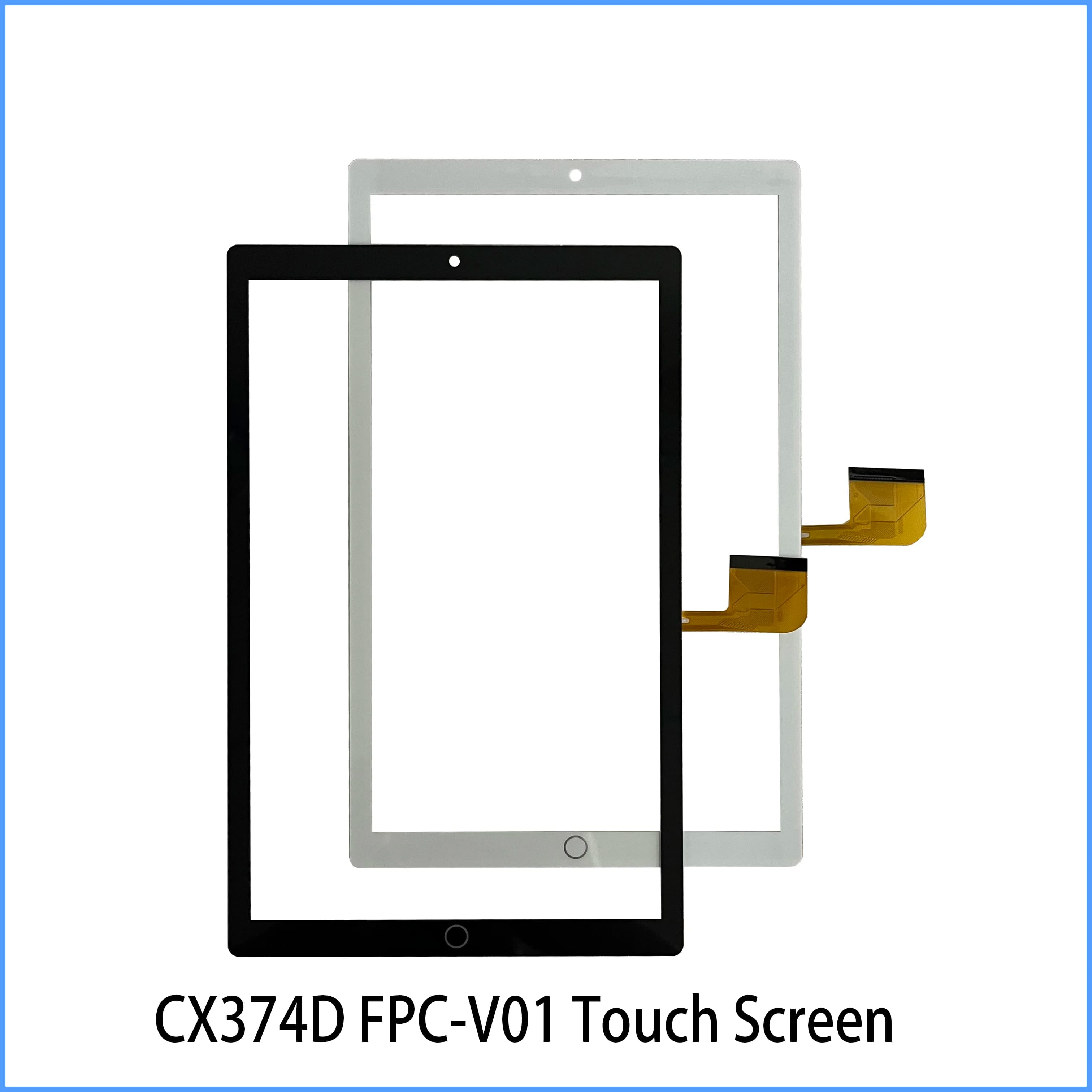 Nuovo Per 10.1 ''pollici CX374D FPC-V01 Tablet Touch Screen Capacitivo Esterno Digitizer Pannello Sensore di Ricambio Phablet Multitouch