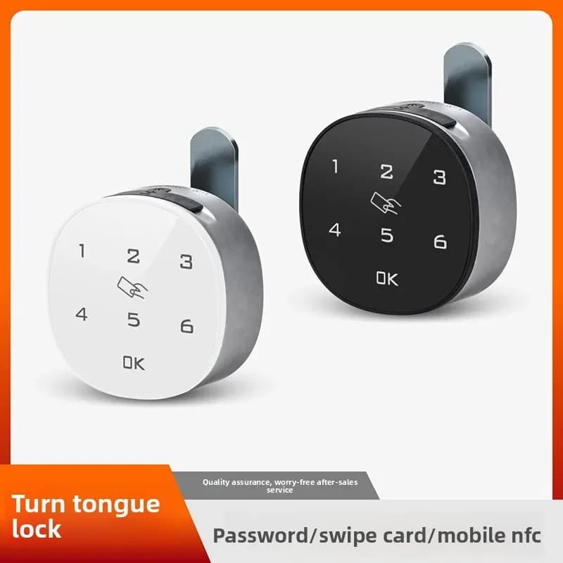 Smart Electronic Password Lock Gym Cabinet Swipe Card Lock Office Drawer Mailbox File Wardrobe Furniture Cabinet Door Lock