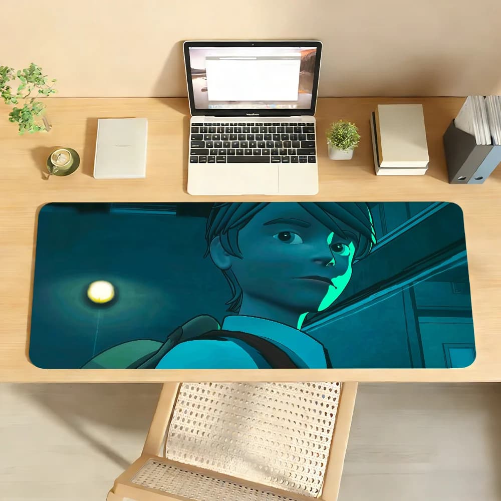 Game Blue P-PrinceS Mouse Pad Computer Laptop Rubber Non-slip Mouse Mat Mousepad Gamers Decoracion Desk Mat