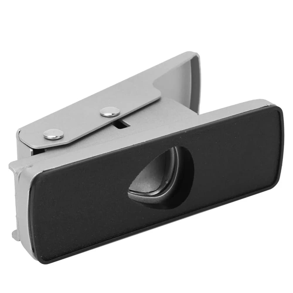 Acciaio ​ Perforatore per plettri da chitarra ​ ​ Strumento per il fai da te nero/argento ​ ​ Attrezzo per Tagliare il Raccoglitore di Foglie ​ ​ Con 2 strisce di pick-up ​ Kit Fai-da-Te per Realizzare Plettri