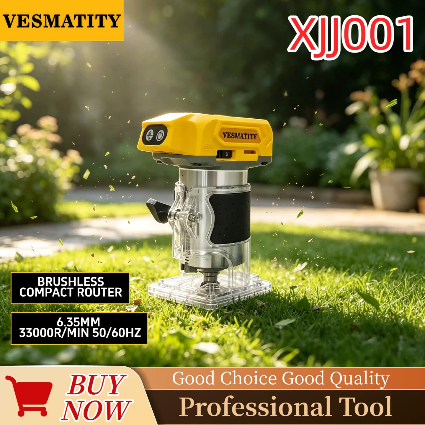 Vesmatity XJJ001 Cordless Brushless Multifunctional Power Tools Angle Grinder Cutter Electric Wrench Polisher Air Pump Heat Gun