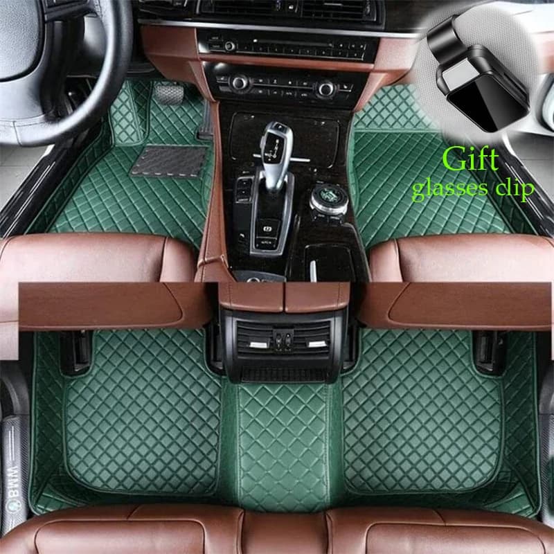 Per Nissan Pulsar Qashqai X-Trail Tiida 350Z 370Z Tappetini auto Accessori auto personalizzati Tappeti Coperture Guida a sinistra/destra