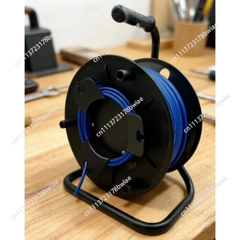 Wall Mounted Self-retracting Hose Reel, Multifunctional Auto Car Wash & Garden Water Pipe Storage Reel for Household Watering