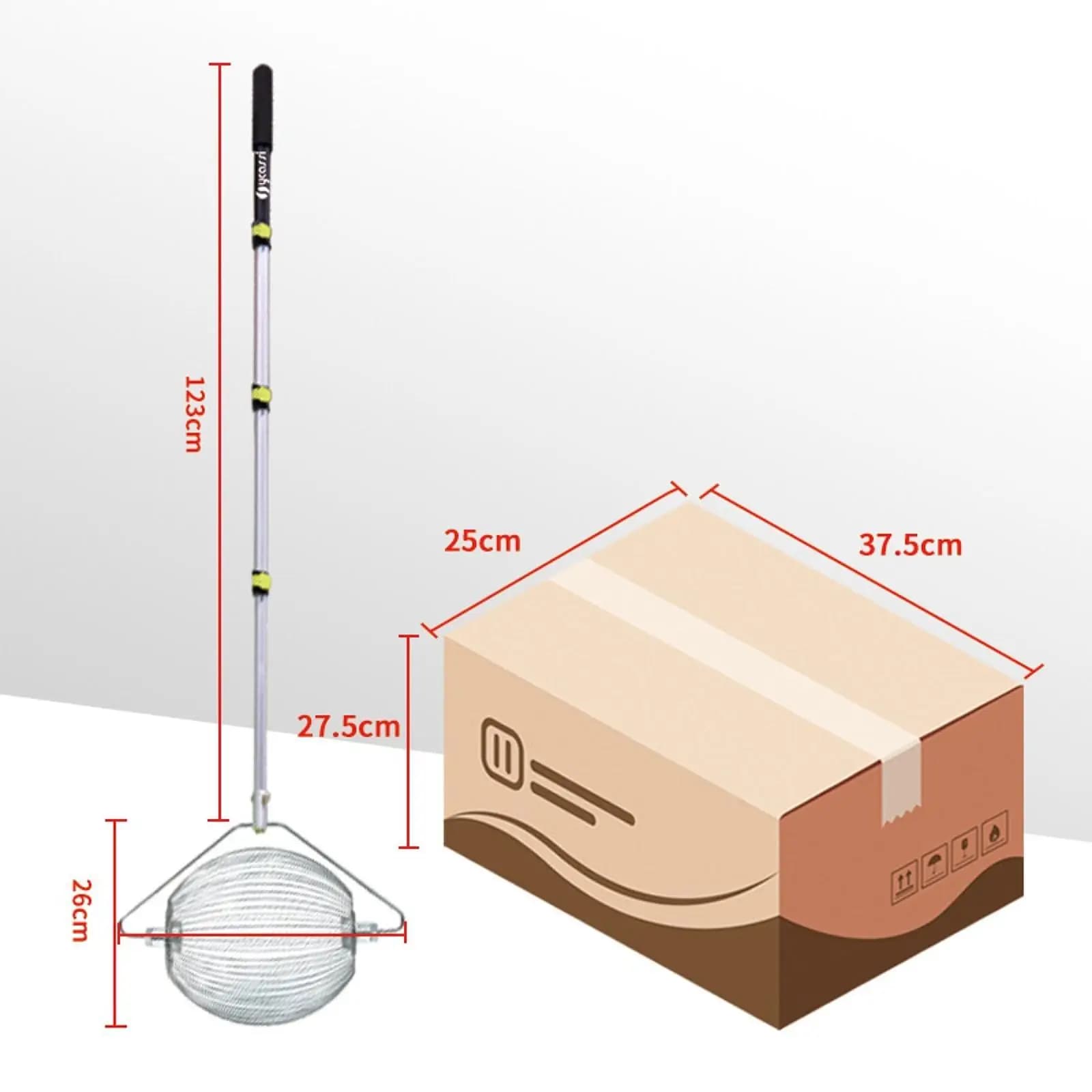 Lightweight Tennis Ball Rolling Picker Large Capacity Collector for Tennis Practice Court Training