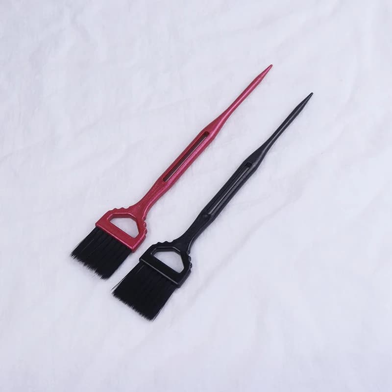 1pc plastica addensata resistente al calore spazzola per tinture per capelli pulizia parrucchiere accessori per tinture per capelli fai da te, speciale per parrucche di capelli veri