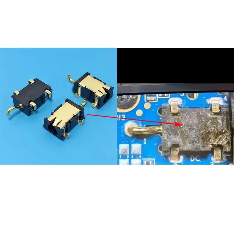 10-100 Pezzi Connettore di Ricarica USB per Laptop, Porta di Ricarica DC Jack per Toshiba Dynabook Satellite Pro C50 5Pin 3.5x1.3mm