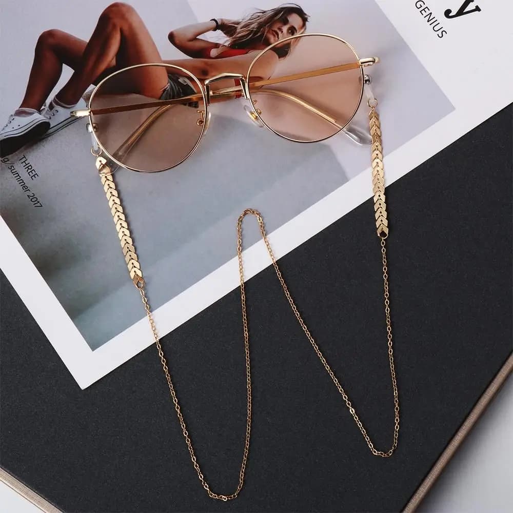 Sunglasses Masking Chains For Women Acrylic Pearl Crystal Eyeglasses Chains Lanyard Glass New Summer Fashion Jewelry Women Gifts