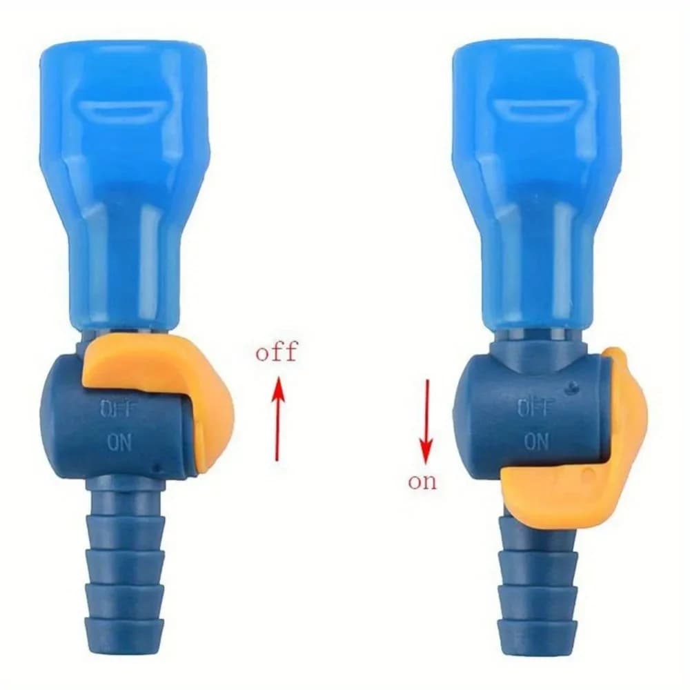 Replacement bag with clamp valve and on/off switch, for cycling and outdoor sports hydration bags