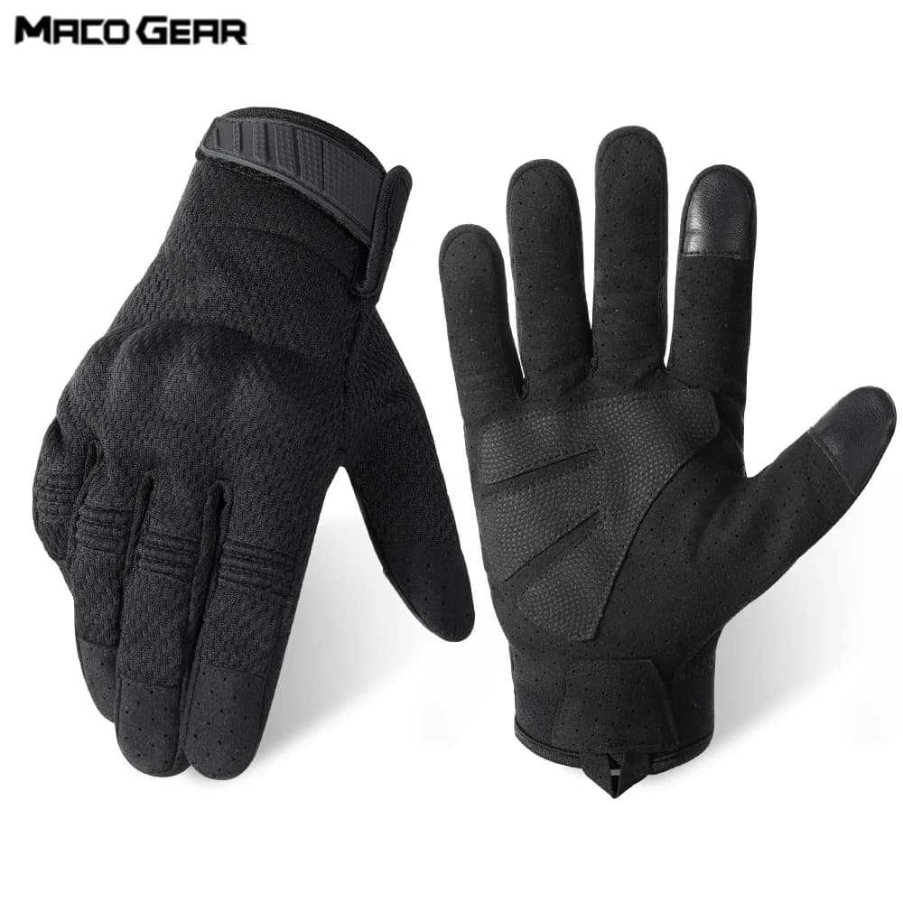 Outdoor Hunting Full Finger Tactical Gloves Touch Screen Anti Slip Grip Lightweight for Hiking Camping Cycling Work Sports