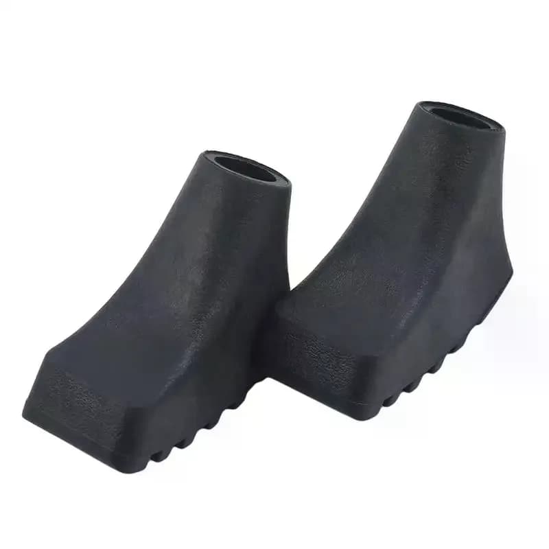 10Pcs Rubber Pads Buffer Replacement Tips Nordic Walking Trekking Pole Tip Protectors For Hiking Stick