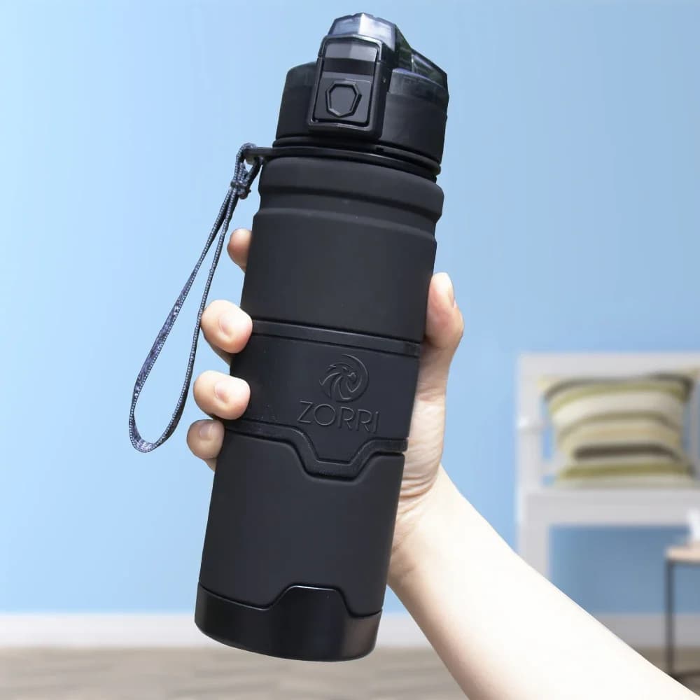 Borraccia sportiva in plastica senza BPA 400/500/700/1000ml bicchieri portatili a prova di perdite borraccia da palestra all'aperto bottiglia da bicicletta