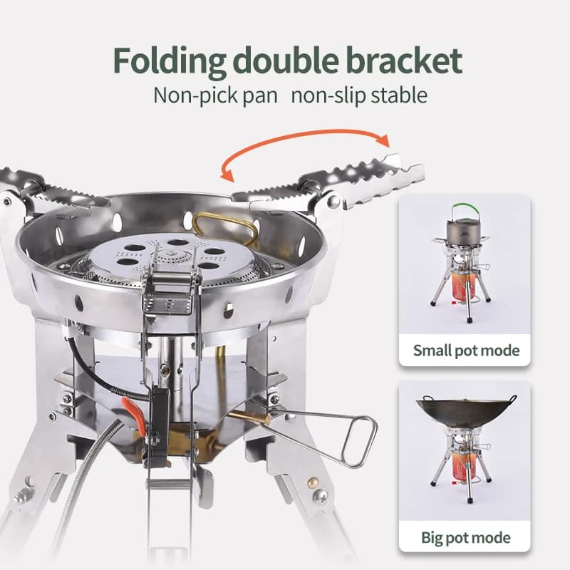 BRS-69 Rampage Camping gas cooker High power support cooker for outdoors Portable high altitude wind cooker