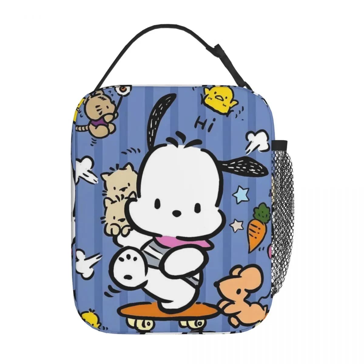 Borsa Termica per Pranzo Personalizzata con Cartoni Animati P-Pochaccos, Multifunzione, Isolata, per Studenti