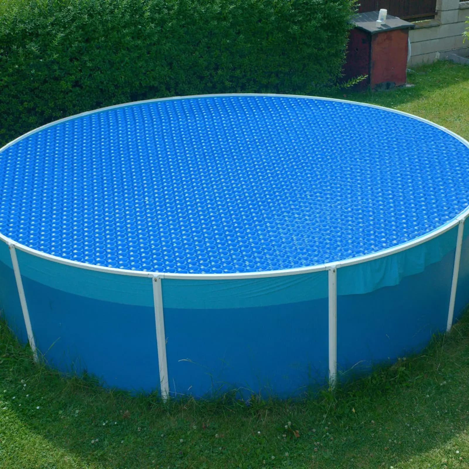 Swimming Pool Cover Round Water Evaporation Dustproof High efficiency insulation Solar heated swimming bubble heating blanket