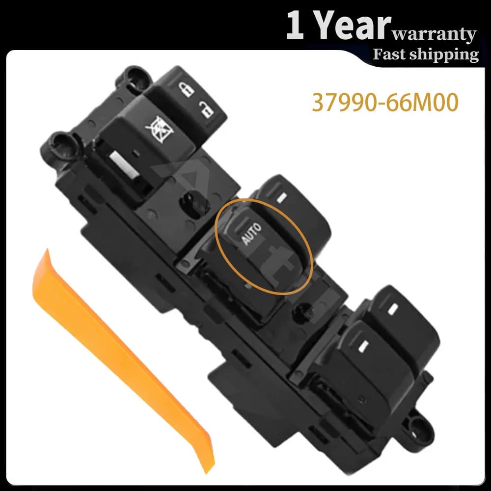 37990-66M00 per Suzuki Vitara S-Cross SX4 Interruttore Alzacristallo Elettrico Anteriore Sinistro Lato Guida 3799066M00 Ricambi Auto