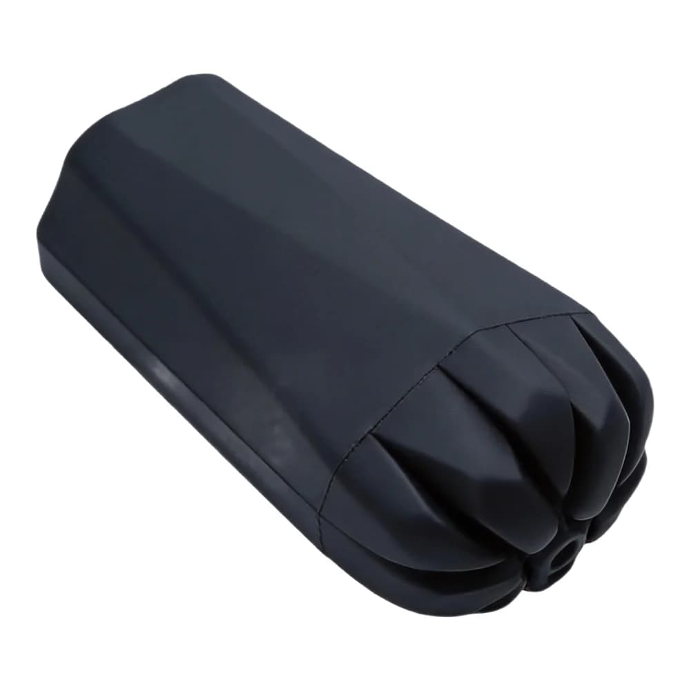 10 Pezzi Punte in Gomma PVC per Bastoncini da Trekking, 44mm di Lunghezza, 11mm di Diametro Interno, Design Antiscivolo per Escursionismo e Uso in Montagna