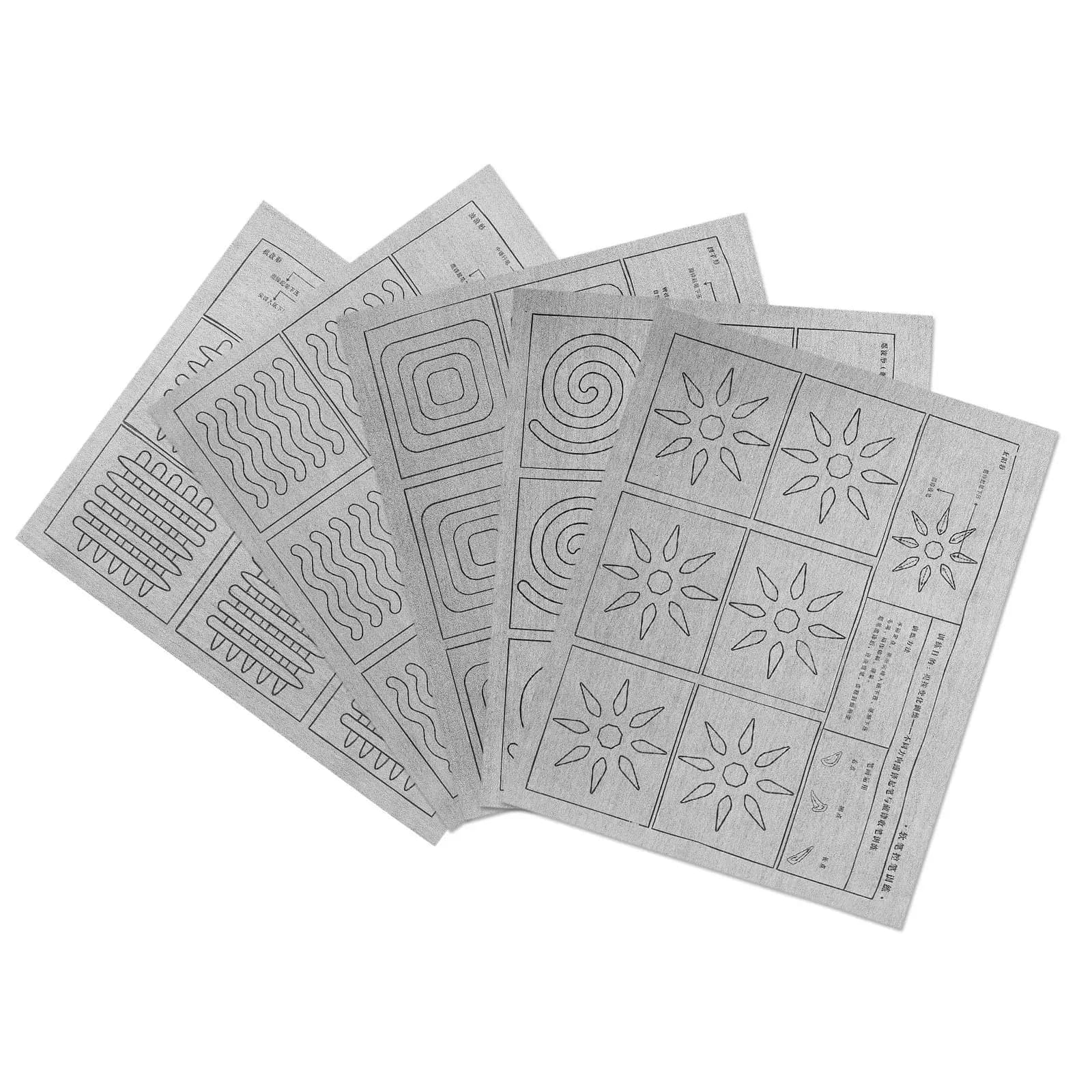 1 Set Water Writing Cloth Calligraphy Training Set Thick Reusable Tracing Sheet Pen Control Chinese Calligraphy Practice