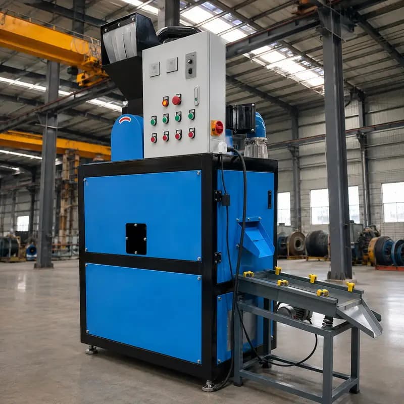Fast Processing Scrap Wire Granulator Copper Separator Machine with Customized Production Design for Waste Cable Management