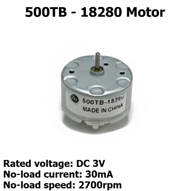 500TB-18280 motor, suitable for miniature aroma diffusers and humidifiers