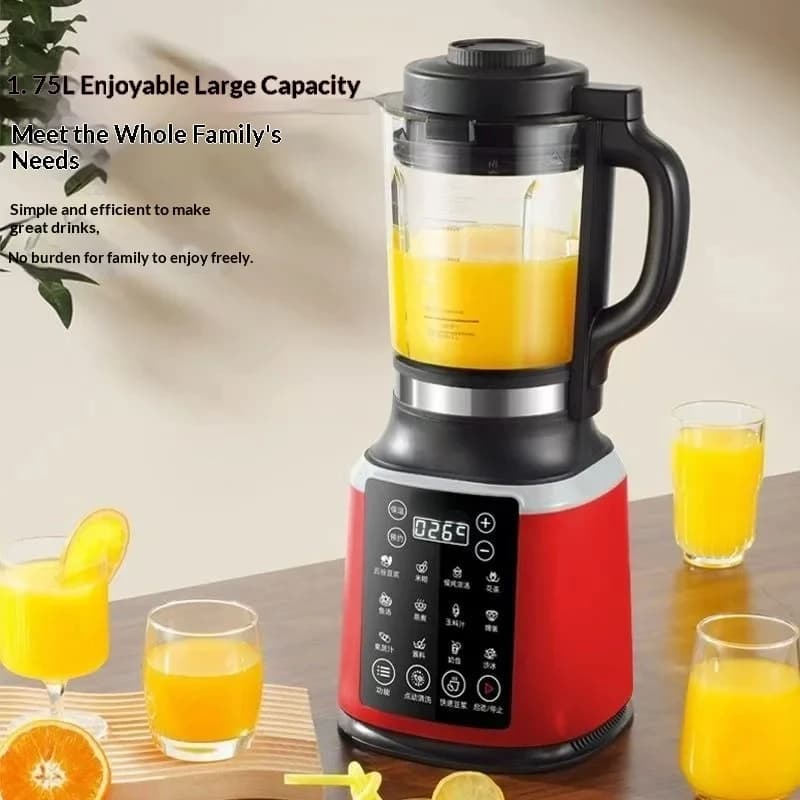 Frullatore Commerciale per Succhi e Smoothie, Macchina per Latte di Soia, Processore Alimentare, Mixer da Cucina