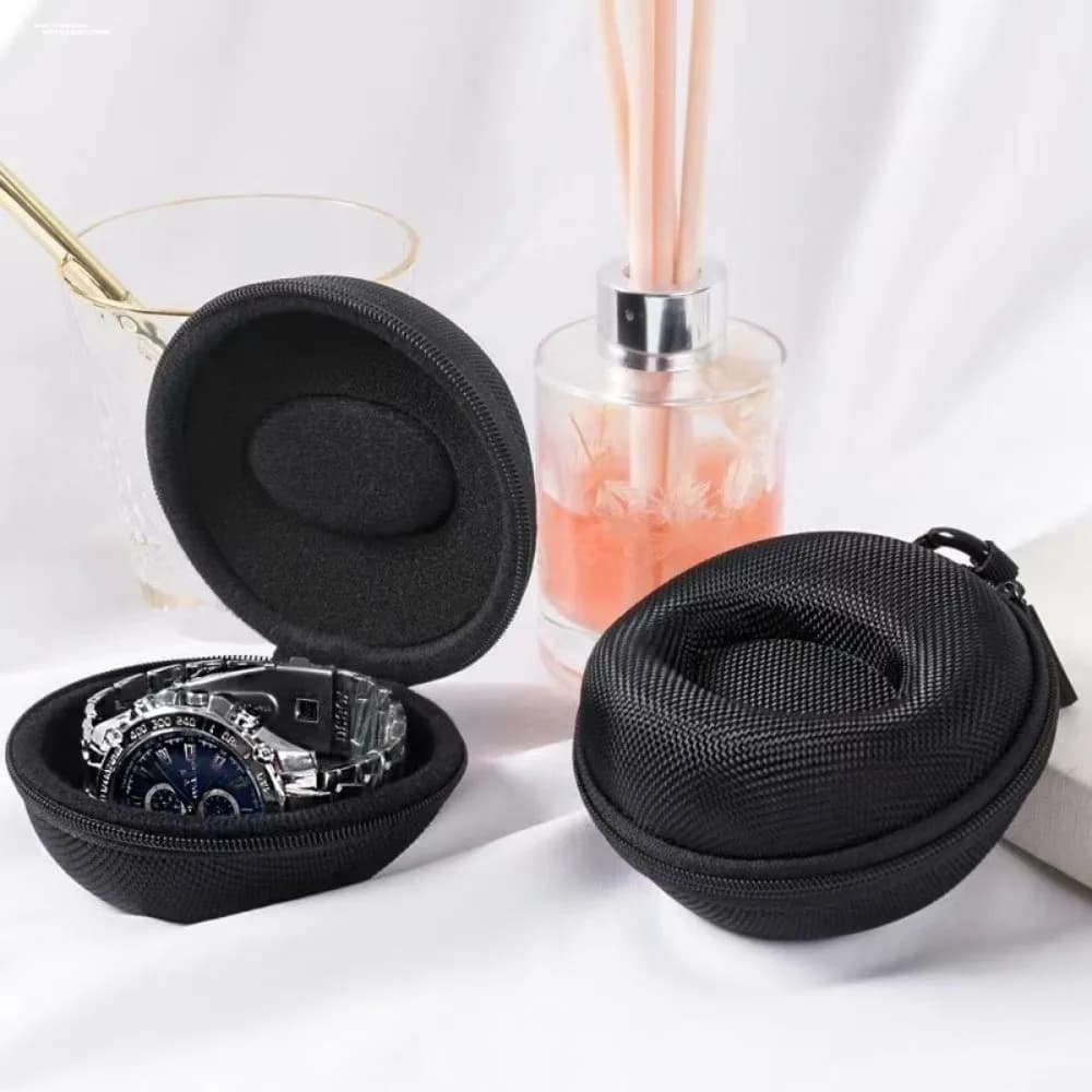 Custodia da viaggio per orologio Scatola portaoggetti portatile in EVA per orologio singolo Resistente agli urti e agli urti per orologi da polso e orologi intelligenti