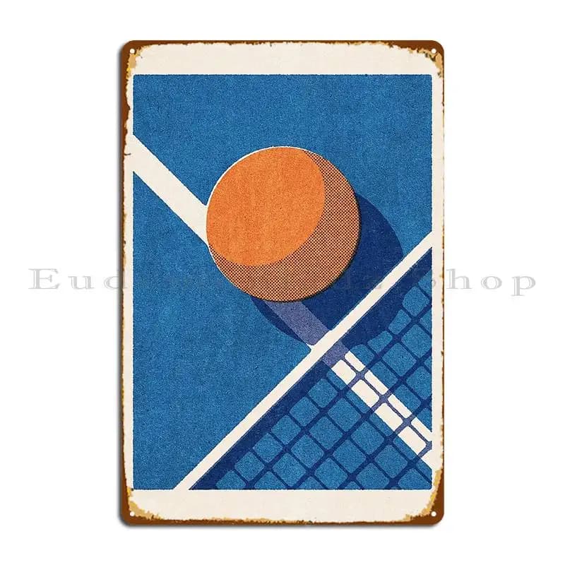 Balls ping pong Ii Danielcoulmann targa in metallo Poster Party Kitchen personalizza personalizzato Garage Tin Sign Poster