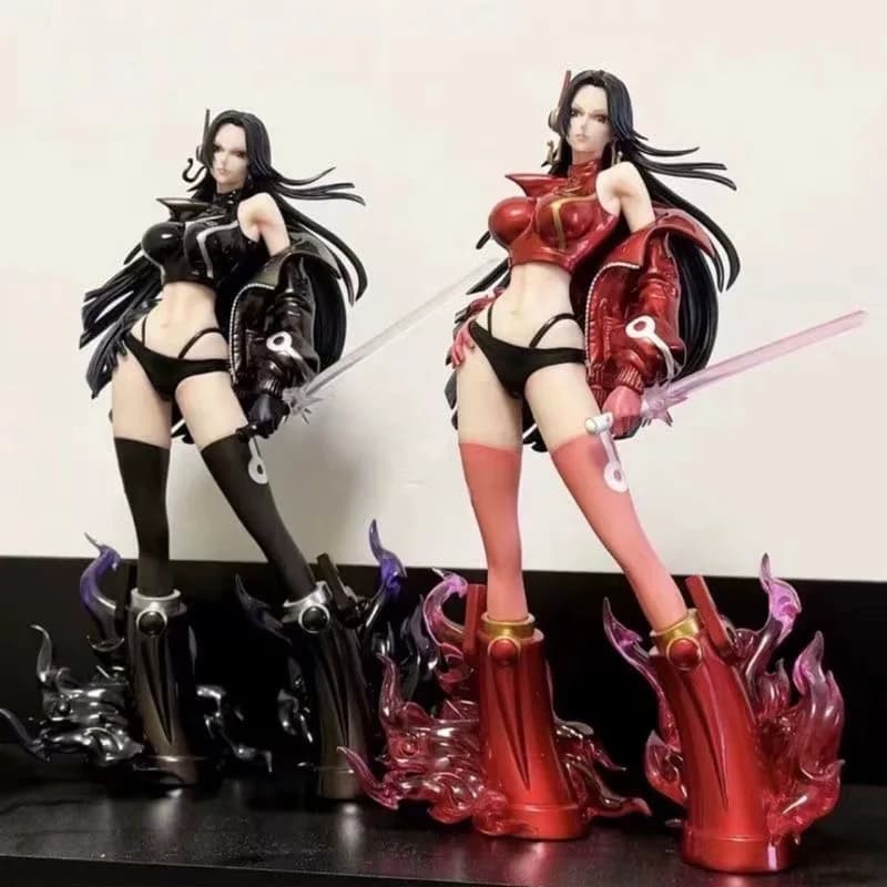 Disponibile - Action Figure One Piece 27cm - Boa Hancock Two Color Battle GK Girl - Modellino da Collezione in PVC per Appassionati di Anime e Videogiochi - Regalo