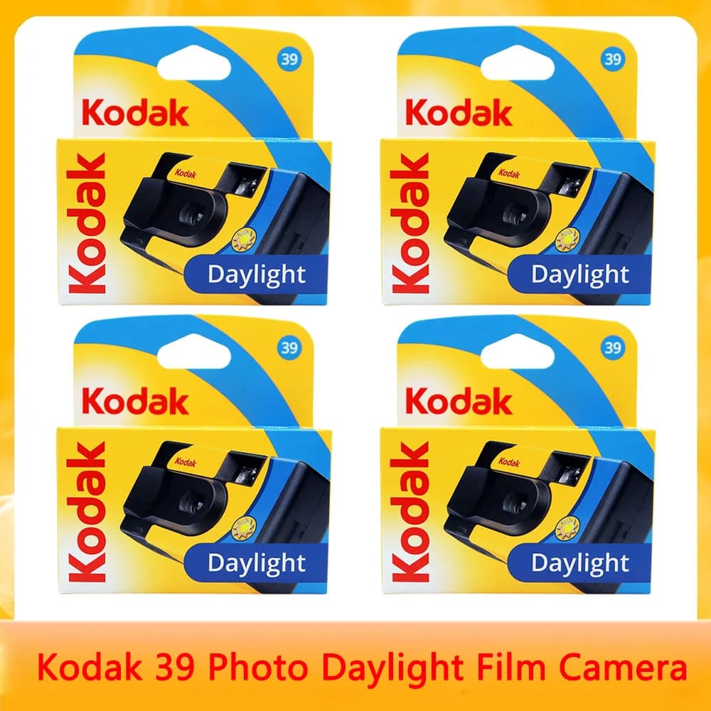 Kodak 39 Foto Luce diurna 39 fogli Pellicola usa e getta usa e getta Fotocamera Punto e punto Regalo di compleanno (Data di scadenza: 2026)