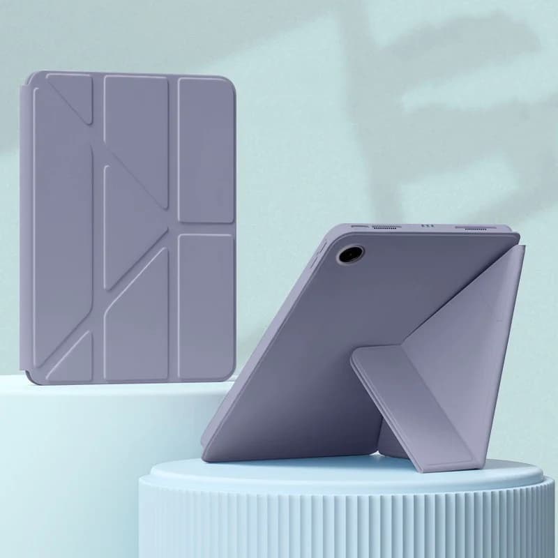 Multi-folding Cover For Samsung Galaxy Tab A11 Plus Case 11 inch Soft Silicone Back Stand For Galaxy Tab A11 Plus Tablet Case