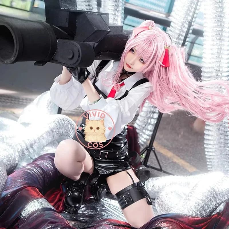 Nikke: Gioco di costumi cosplay Yuni della dea della vittoria - Set completo di giochi di ruolo con licenza per donne con abiti