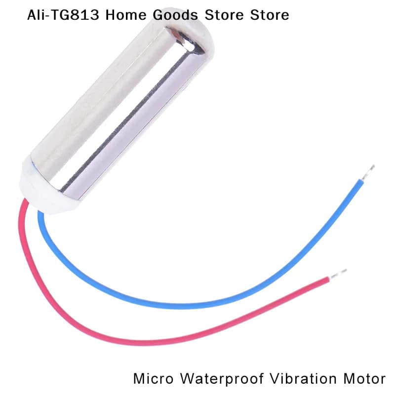 Motore DC senza nucleo da 18000 giri/min con vibrazione integrata, impermeabile, per spazzolini elettrici e giocattoli, 7x25mm