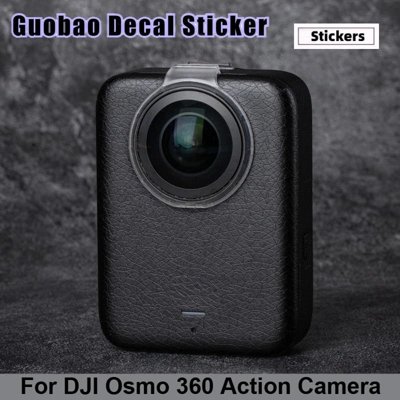 For DJI Osmo 360 Action Camera Sticker Decal Skin Vinyl Wrap Anti-Graffio Protective Film Coat Osmo360