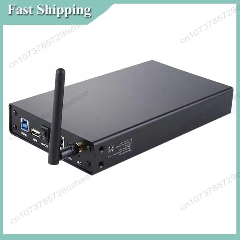 -A01R Blueendless BS-U35WF Server di streaming Wi-Fi USB 3.0 da 300 Mbps Disco rigido esterno da 3,5" Custodia HDD e server di file, AP e USB