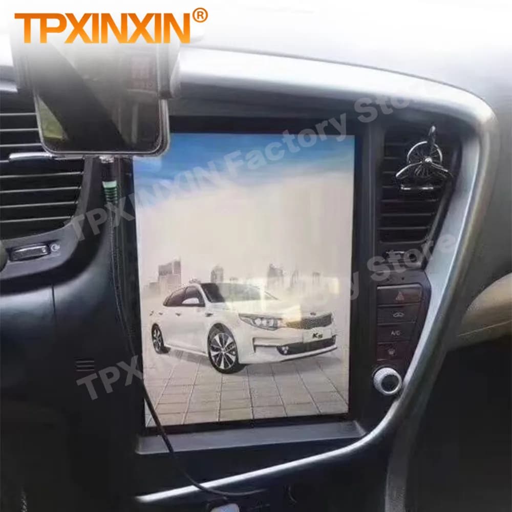 Android 13 Carplay Multimedia Automotive for Kia K5 2011 2012 2013 2014 2015 Radio Coche with Bluetooth stereo receiver GPS Navigation