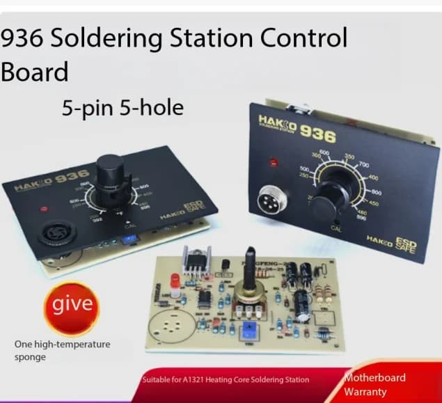 936 soldering station circuit board constant temperature and temperature control soldering iron control board 1321