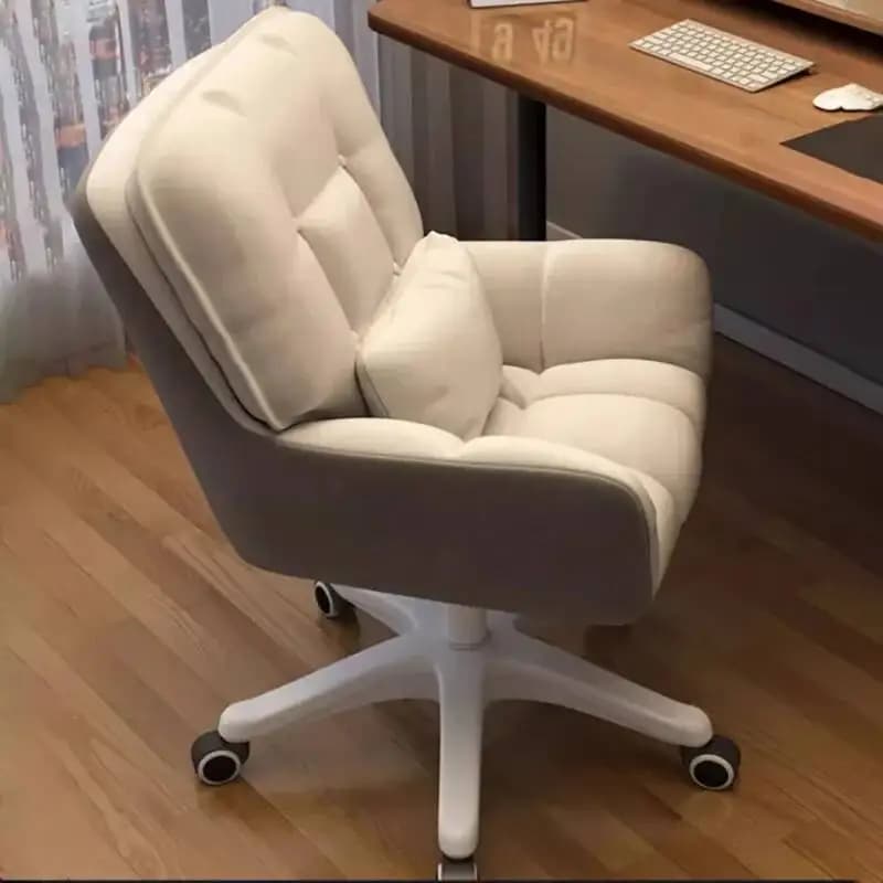 Cuscino ergonomico per sedia da ufficio, cuscino per schienale, sedia da gaming moderna e comoda, estetica di lusso, mobili Sillas De Oficina