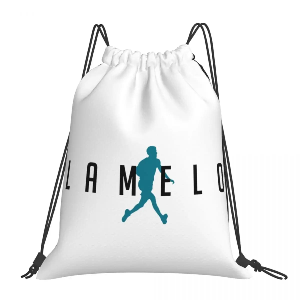 LaMelo Ball - Charlotte North Carolina - Hornets zaini da basket borse portatili con coulisse borsa per scarpe BookBag per il viaggio