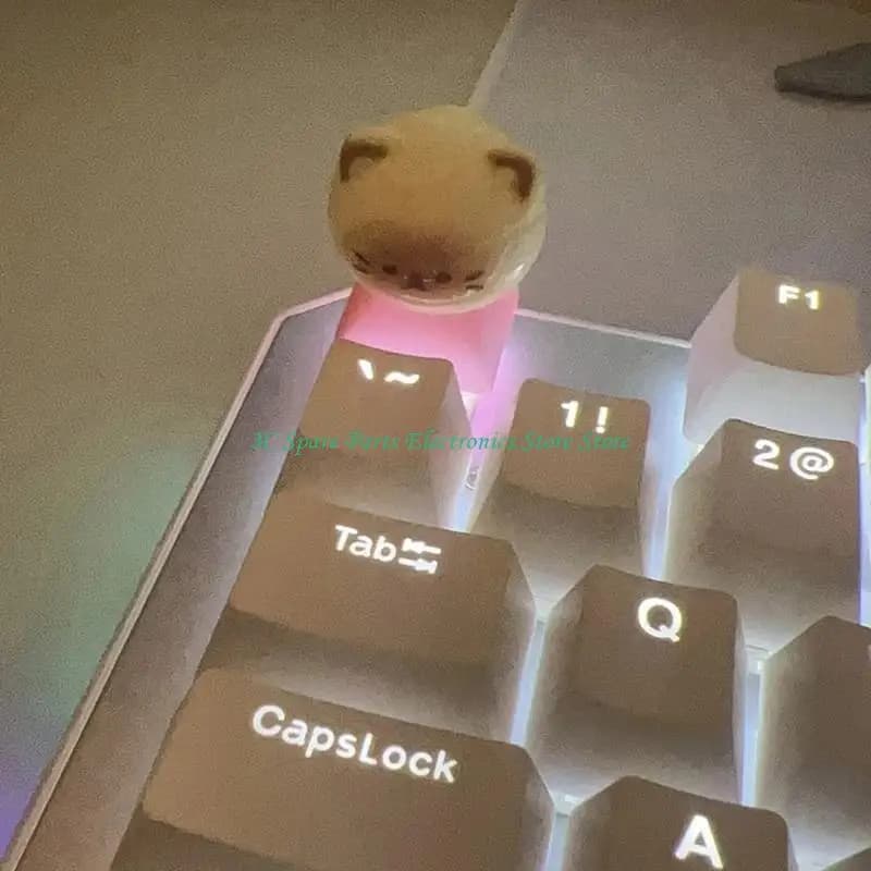 SZ Cartoon Rabbit Shaped Keycaps Crosses Axises Mechanical Keyboards Gamer Keyboards Keycaps