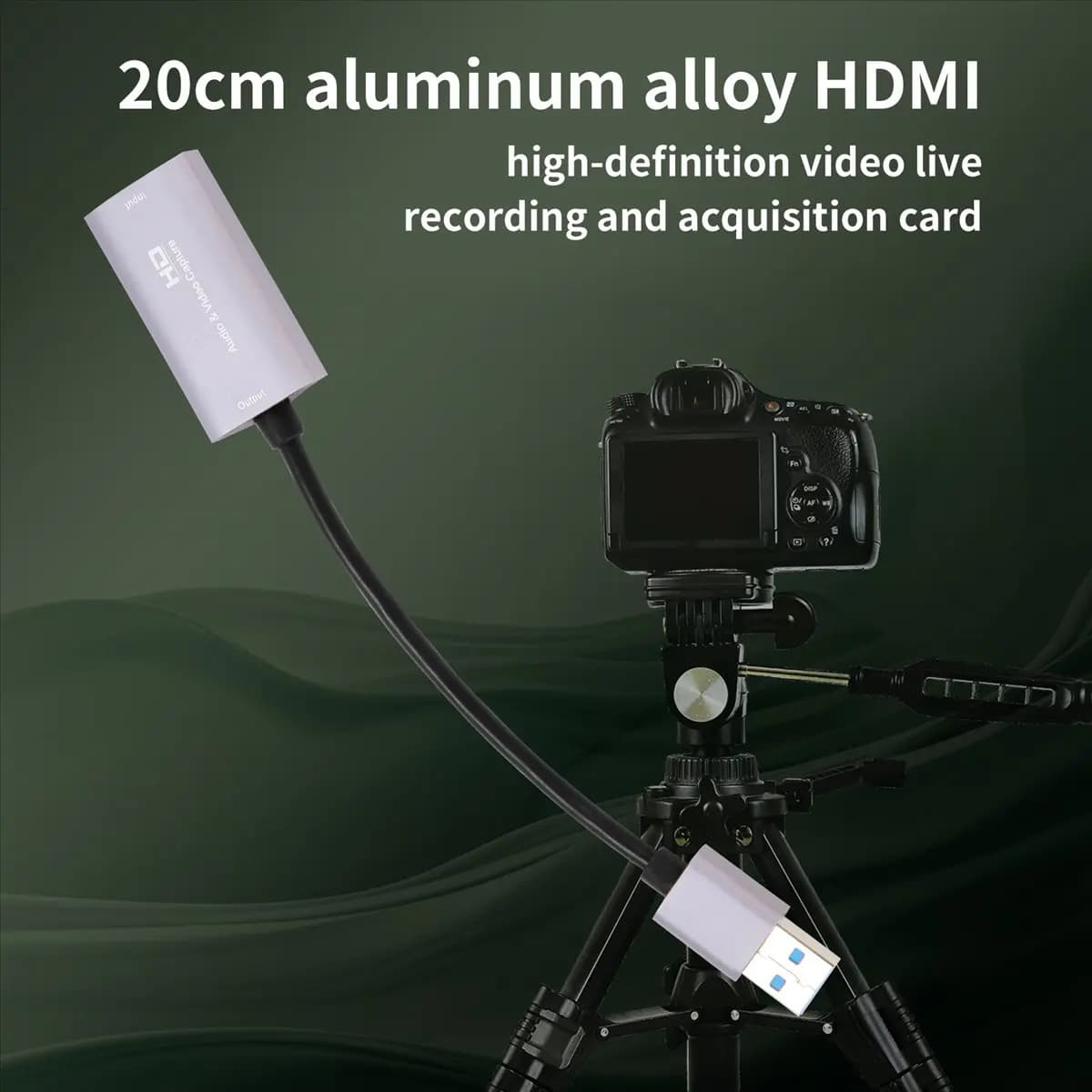 【Lico】 Scheda di acquisizione video Scheda di acquisizione audio USB 3.0 HD Dispositivo di acquisizione videoregistratore in streaming in tempo reale per giochi 4K 60FPS