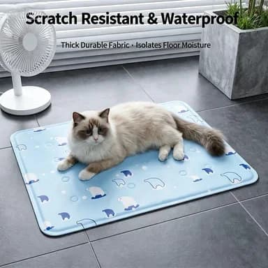 Cat and Dog Ice Pads, Cooling Pads in Summer, Cat Litter and Dog Pads, Heat Dissipation and Anti-Bite Pet Pads