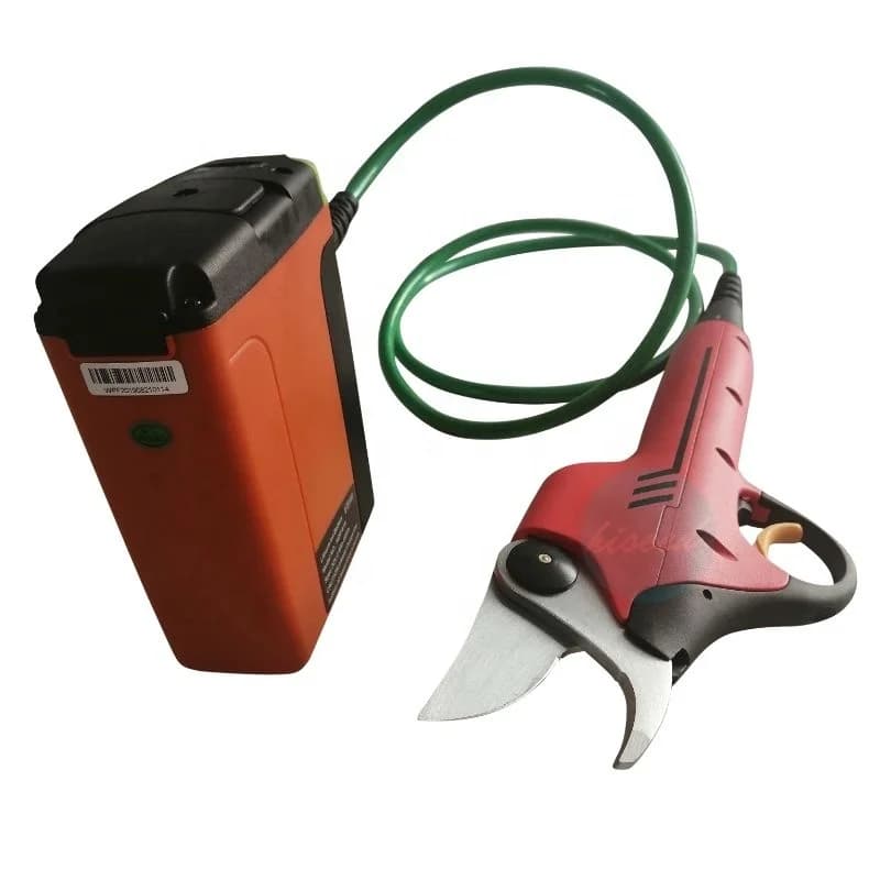 Electric manual tools and garden pruning equipment, pruning shears with lithium battery